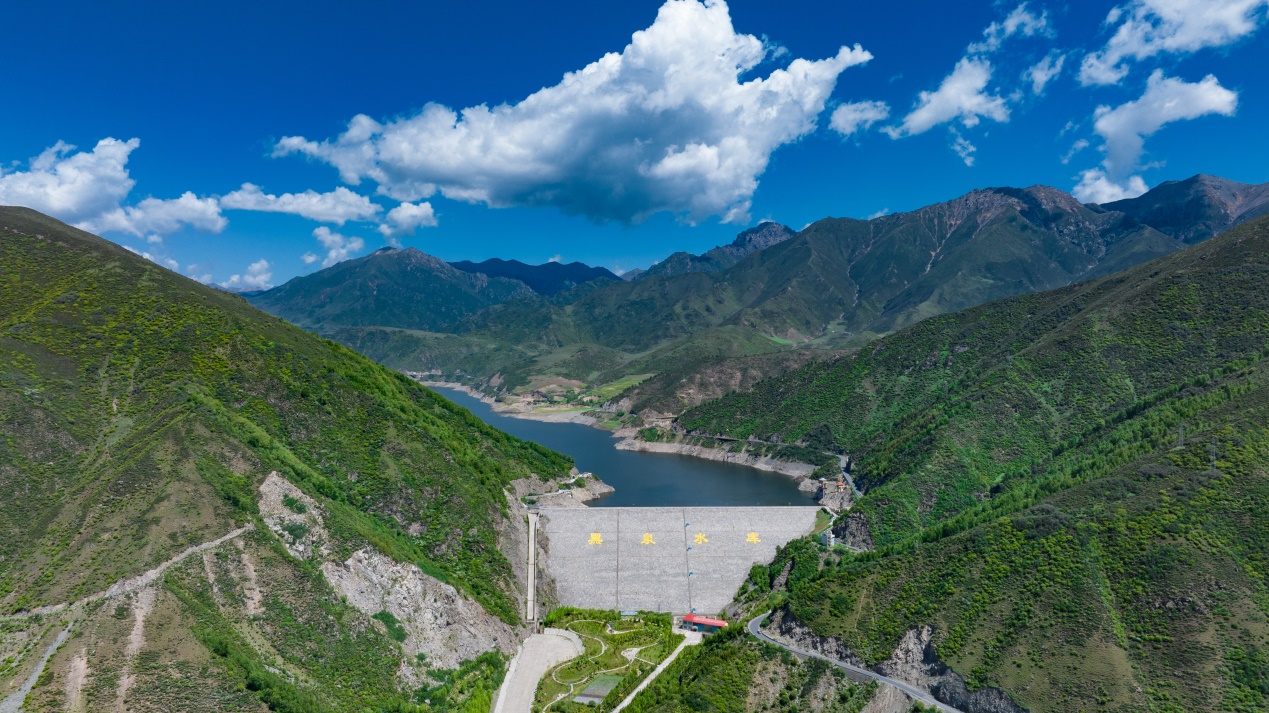 黑泉水庫。青海省水利廳供圖