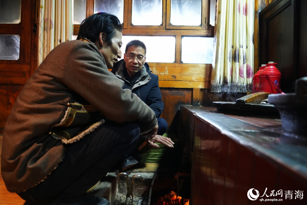 桑杰才旦家的二樓居住區(qū)。人民網 陳明菊攝
